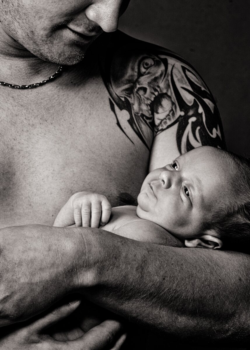 Schwarz-Weiß-Babyfotografie 7 von Markus Jaser